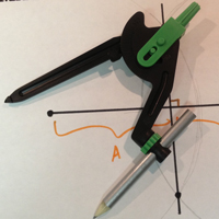 Ruler and Compass Construction: Perpendicular Bisector