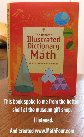 Do books speak? This one inspired a website to help parents talk math!
