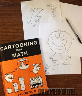 Cartooning with Math