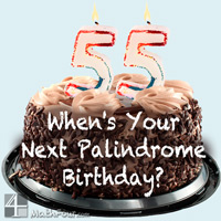 When’s Your Next Palindrome Birthday?