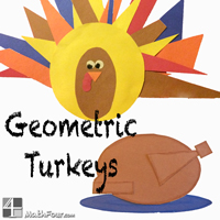 Geometric Turkeys – Live AND Baked with FREE Downloads!