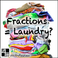 Reducing Fractions is like Folding Clothes
