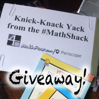 The Verbal Math Lesson – Periscope Giveaway!