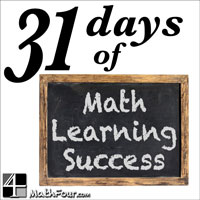 31 Days of Math Learning Success