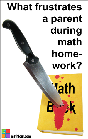 Do you know what frustrates a parent during math homework? Are you a frustrated parent? Tell me about it here...