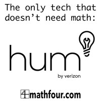 Verizon Hum Commercial Promotes Being Bad at Math