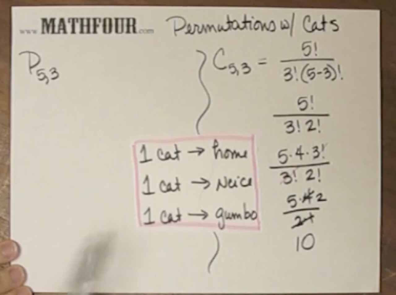 How to Calculate Permutations and Combinations