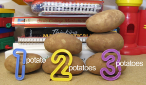 An Observation of Cardinals and Ordinals at the Playground