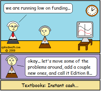 The Math Textbook Game