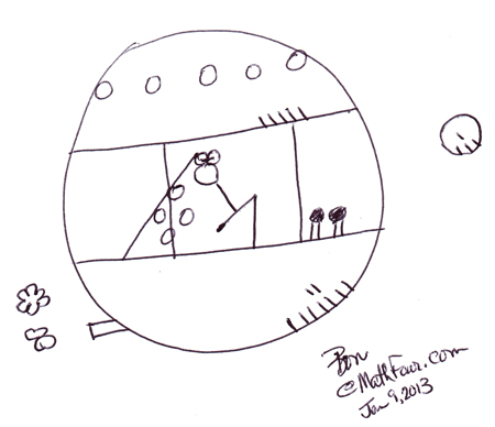 Cartooning with Math