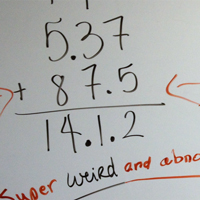 Adding Decimals — All Wrong!